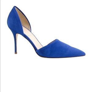 Elsie Suede D’Orsay Pump